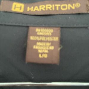 Harrington poly dress shirt